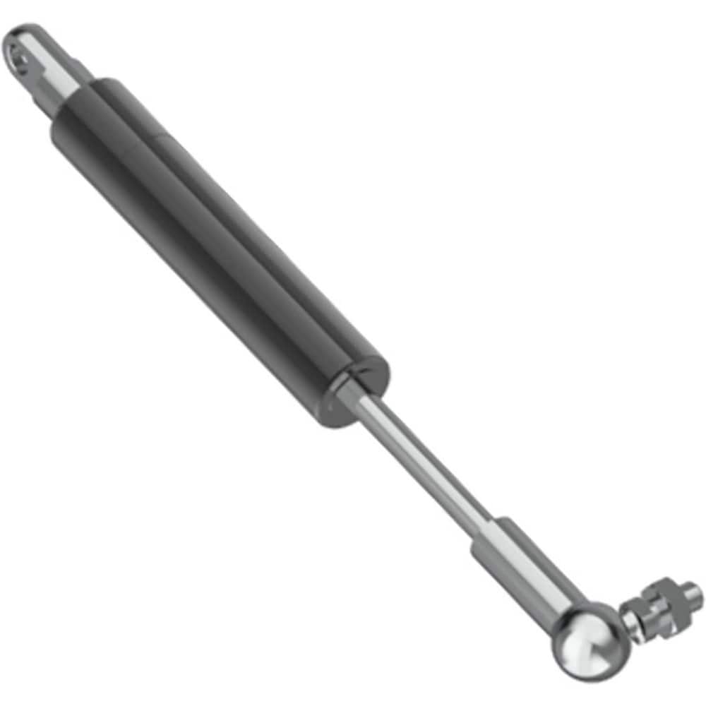 Micro Extended Life Gas Spring: 0.1600" Rod Dia, 0.4700" Tube Dia, 27.00 lb Capacity