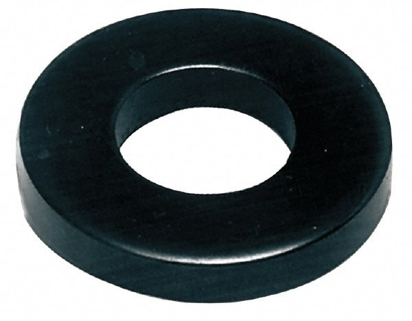 1-1/2 in Screw Standard Flat Washer: Steel, Black Oxide Finish