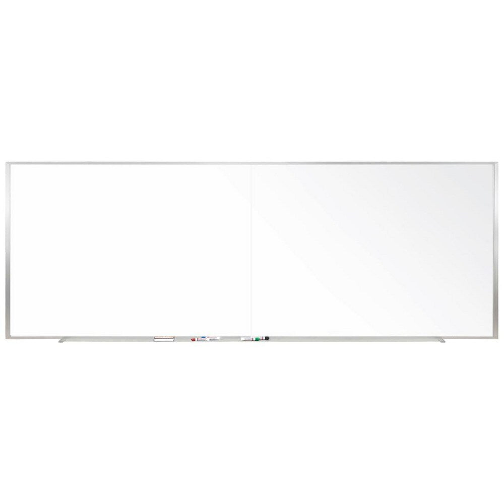 Whiteboards & Magnetic Dry Erase Boards; Board Material: Porcelain; Frame Material: Aluminum; Height (Inch): 48; Width (Inch): 120; Magnetic: Yes; Erasure Type: Dry; Reversible: No