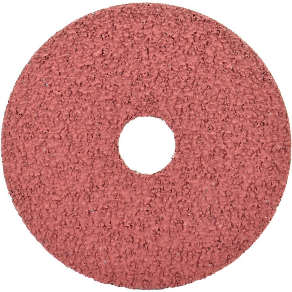 Fiber Disc: 7" Disc Dia, Arbor Hole, 16 Grit, Aluminum Oxide