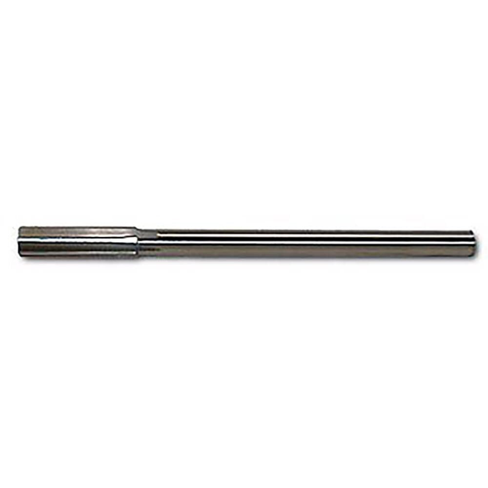 Chucking Reamer: 0.2455" Dia, 6" OAL, 1-1/2" Flute Length, Straight-Cylindrical Shank, HSS