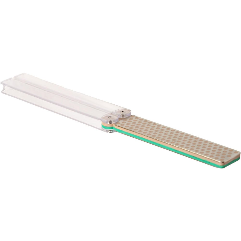 Sharpening Stone: 9-1/2'' OAL, 1'' Wide, 7/8'' Thick, Rectangle, Diamond