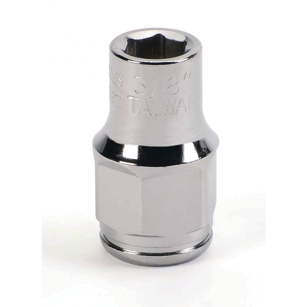 Non-Impact Hand Socket: 3/8" Drive, 1/2" Socket, 6-Point