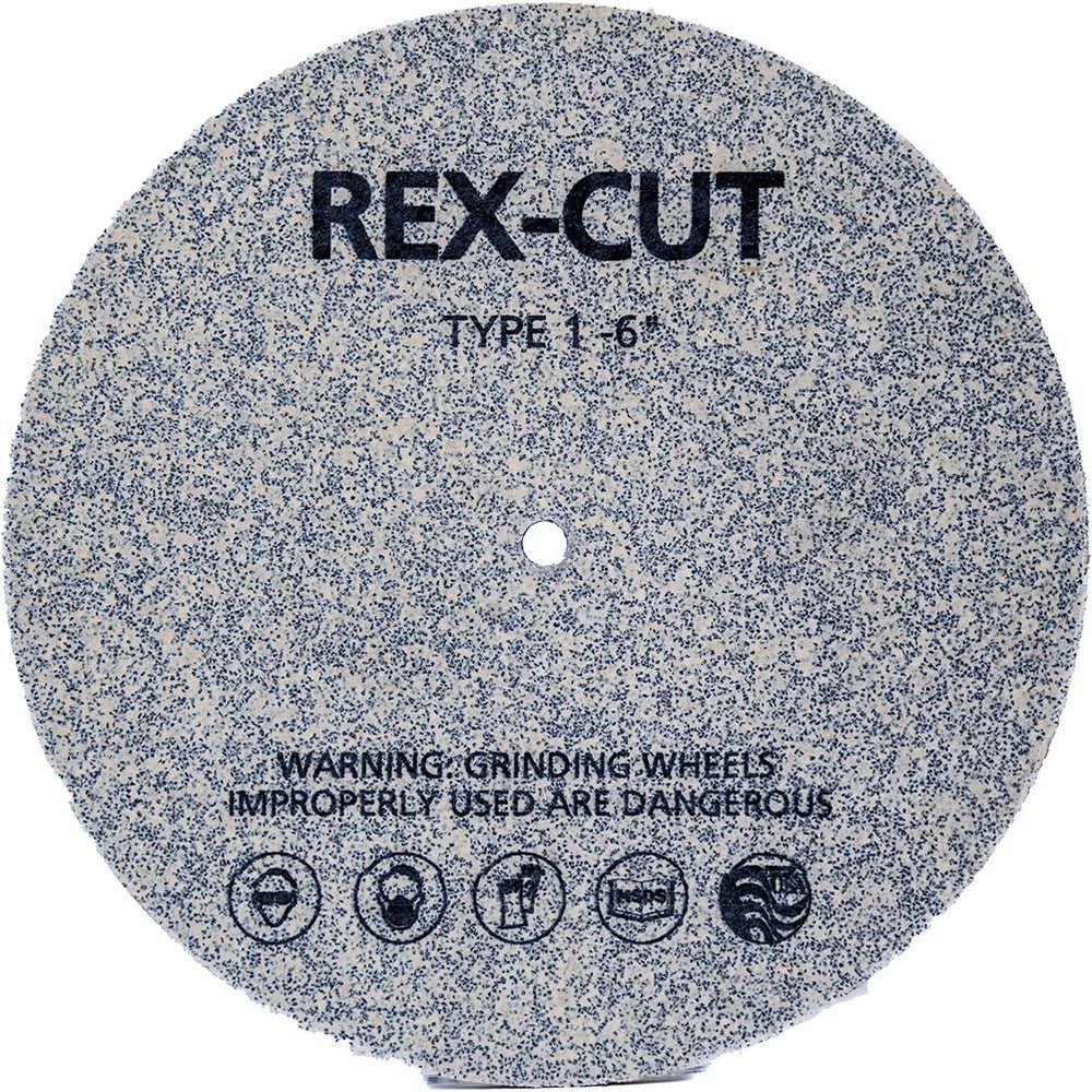 Deburring Wheel: 6" Dia, 1/4" Face Width, 1/4" Hole, Aluminum Oxide