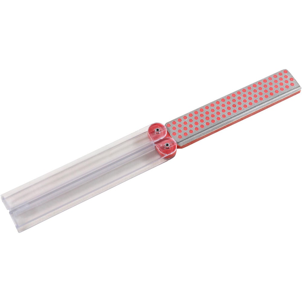 Sharpening Stone: 9-1/2'' OAL, 1'' Wide, 1/4'' Thick, Rectangle, Diamond