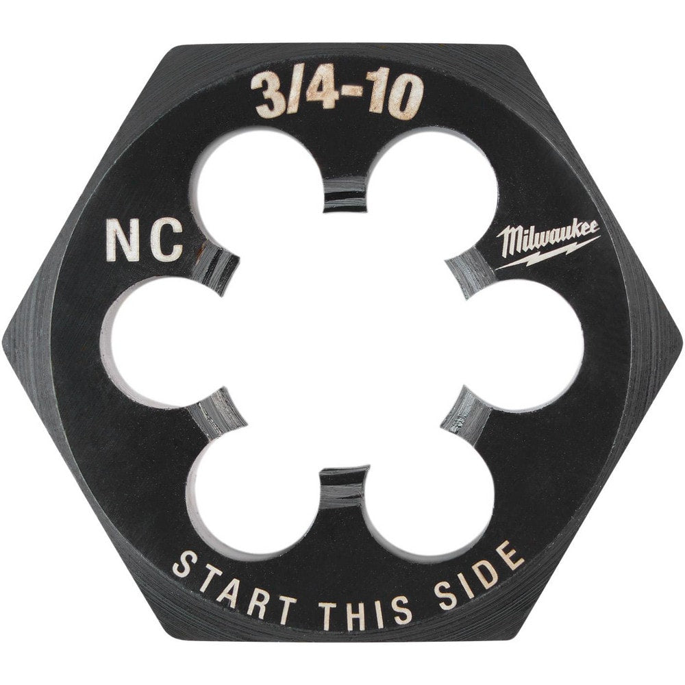 Hex Rethreading Die: Right Hand, No Carbon Steel