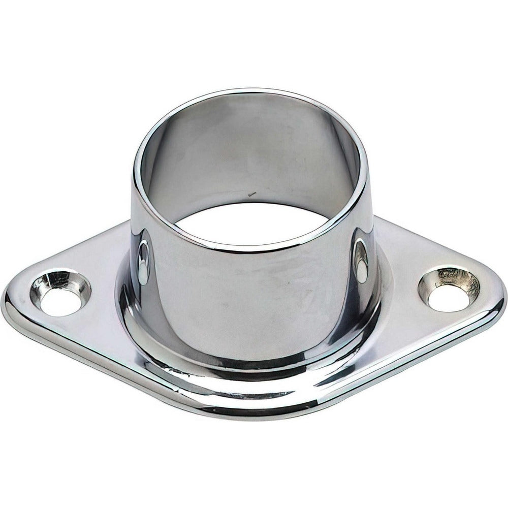 Brackets; Bracket Type: Closet Rod Holder; Mount Type: Screw-On; Length (Inch): 1.06 in; Bracket Material: Metal; Overall Width: 1.06 in; Finish: Chrome