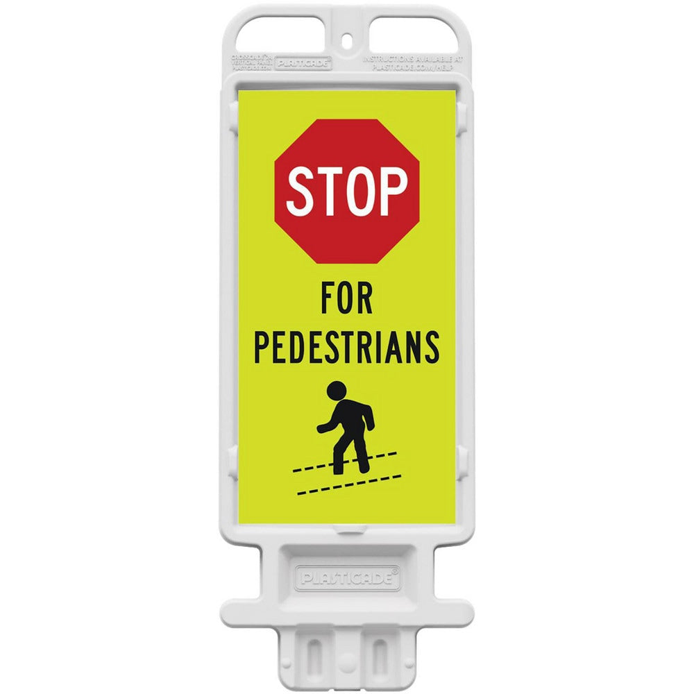 Pedestrian Crossing Sign: A-Frame, School Crossing, " SCHOOL CROSSING"