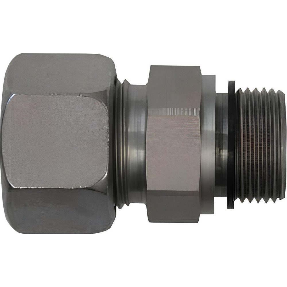 Compression Tube Straight: M18x1.5, 12" Tube ID, 12 mm Tube OD, Tube OD