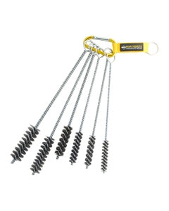 6 pc Power Brush Set, 1/2″ - 1″ Brush Diameters, Carbon Steel