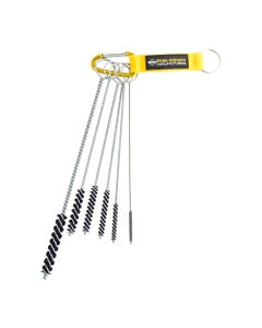 6 pc Power Brush Set, 1/8″ - 7/16″ Brush Diameters, Nylon