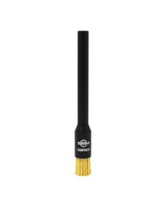 1/2″ Diameter × 3/8″ Shank Diameter × 5/8″ Trim Length, 0.040″ Abrasive Impregnated Bristle, Ceramic, AEB (Abrasive End Brush)