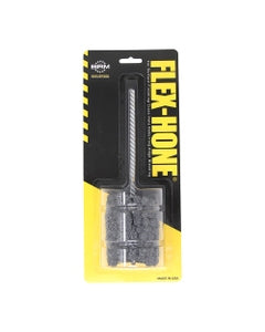 2″ Bore Diameter × 3″ Hone Length × 8″ Overall Length, 20 Grit, Silicon Carbide - Standard Duty Flex-Hone