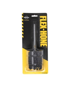 2″ Bore Diameter × 3″ Hone Length × 8″ Overall Length, 80 Grit, Boron Carbide - Standard Duty Flex-Hone