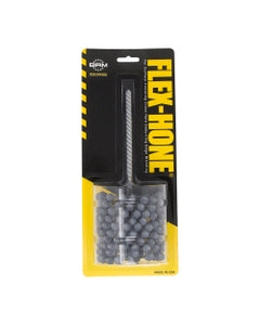2 5/8″ Bore Diameter × 3″ Hone Length × 8″ Overall Length, 320 Grit, Silicon Carbide - Standard Duty Flex-Hone