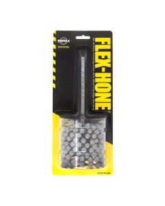 2 5/8″ Bore Diameter × 3″ Hone Length × 8″ Overall Length, 600 Grit, Aluminum Oxide - Standard Duty Flex-Hone