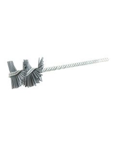 1″ Diameter × 320 Grit, 10″ OAL, Silicon Carbide, Rectangular Filament Abrasive Nylon Brushes
