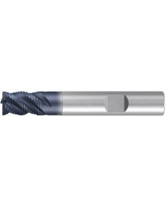 Square End Mill; 10 mm Dia. × 14 mm LOC × 10 mm Shank Dia. × 66 mm OAL ; 4 FL ; Carbide ; AlTiN ; Series Multi-Cut