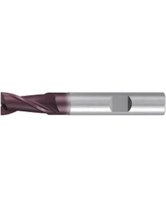 Square End Mill; 10 mm Dia. × 19 mm LOC × 10 mm Shank Dia. × 72 mm OAL ; 2 FL ; Carbide ; AlTiN ; Series 2513A