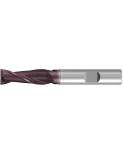 Square End Mill; 16 mm Dia. × 48 mm LOC × 16 mm Shank Dia. × 108 mm OAL ; 2 FL ; Carbide ; AlTiN ; Series 2515A