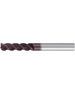Square End Mill; 16 mm Dia. × 48 mm LOC × 16 mm Shank Dia. × 108 mm OAL ; 3 FL ; Carbide ; AlTiN ; Series 2520A
