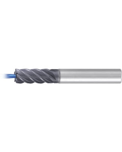 Corner Radius End Mill; 5/8″ Dia. × 1-1/4″ LOC × 5/8″ Shank Dia. × 3-1/2″ OAL ; 5 FL ; Carbide ; AlCr
