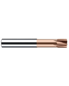 1 mm Cutting Dia. × 6 mm Shank Dia. x LOC × 57 mm OAL, 4 Flute, Carbide, Duro-Si, Square Endmill, Xfeed-H