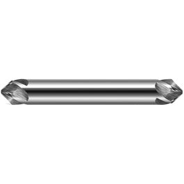 1/4″ Dia. × 0.12″ LOC × 1/4″ Shank Size × 2-1/2″ OAL, 90 Degrees, Carbide, Uncoated, Chamfer Cutters