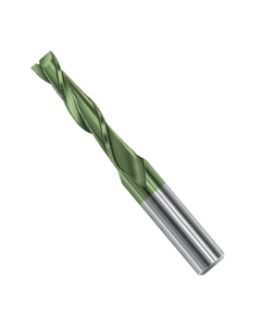 0.6 mm Dia. × 0.197″ LOC × 0.118″ Shank Dia. × 1-1/2″ OAL, 2 Flute, Carbide, Graph'X Miniture End Mill