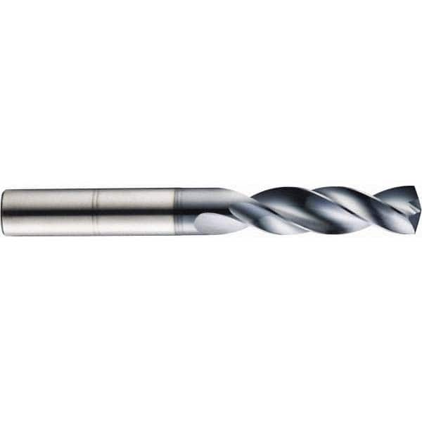 SGS - #36 145° Spiral Flute Solid Carbide Screw Machine Drill Bit - Exact Tool & Supply