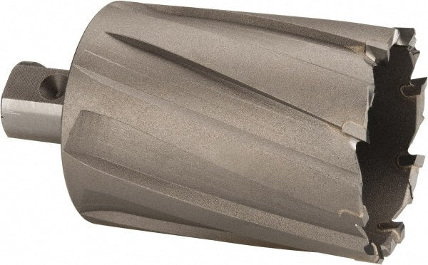 Nitto Kohki - 1-13/16" Diam x 2" Deep Carbide-Tipped Annular Cutter - Exact Tool & Supply