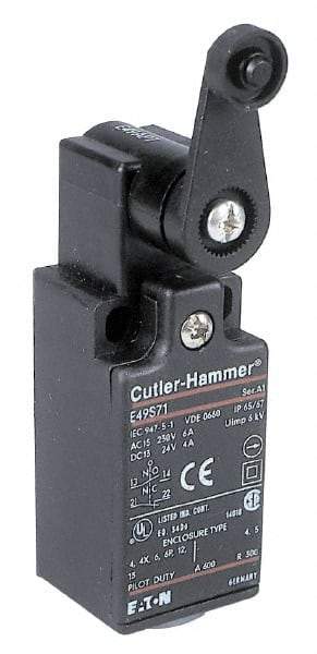 Eaton Cutler-Hammer - Limit Switch Rod Lever - For Use with E49 Miniature DIN Limit Switches - Exact Tool & Supply