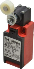 Eaton Cutler-Hammer - SPDT, NC/NO, 240 VAC, 30 VDC, Screw Terminal, Roller Lever Actuator, General Purpose Limit Switch - 4, 13, 4X, 6P NEMA Rating, IP65 IPR Rating, Screw Mount - Exact Tool & Supply