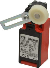 Eaton Cutler-Hammer - SPDT, NC/NO, 500 Volt, Screw Terminal, Roller Lever Actuator, General Purpose Limit Switch - 4, 13, 4X, 6P NEMA Rating, IP65 IPR Rating, Screw Mount - Exact Tool & Supply