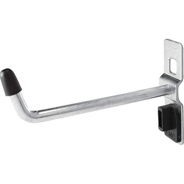 Kennedy - 1/4" Diam, 2-11/16" Long Single Vertical End Pegboard Hook - Steel - Exact Tool & Supply