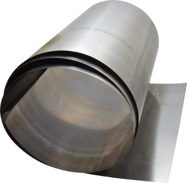Made in USA - 10 Ft. Long x 12 Inch Wide x 0.005 Inch Thick, Roll Shim Stock - Steel - Exact Tool & Supply