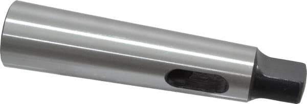 Interstate - MT3 Inside Morse Taper, MT4 Outside Morse Taper, Standard Reducing Sleeve - Hardened & Ground Throughout, 3/4" Projection, 240mm OAL, 36mm Body Diam - Exact Tool & Supply