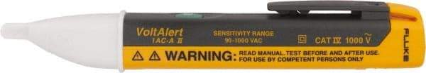 Fluke - 1,000 VAC to 90 VAC, Voltage Tester - LED Display, 405 Hz, AAA Power Supply - Exact Tool & Supply