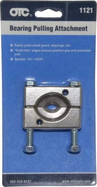 OTC - 1/4" to 15/16" Spread, Bearing Splitter - 8-1/2" Long, For Bearings - Exact Tool & Supply