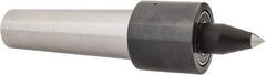Riten - MT5 Taper Shank, 2-3/8" Head Diam 2,200 Lb Capacity Live Center - 2,500 Max RPM, 2-1/2" Head Length, 1/2" Point Diam, 2" Point Len, 900 Lb Max Workpc, Tracer Point - Exact Tool & Supply