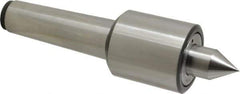 Riten - MT5 Taper Shank, 2-7/8" Head Diam 9,000 Lb Capacity Live Center - 5,500 Max RPM, 3-3/16" Head Length, 1-1/4" Point Diam, 2" Point Len, 4,400 Lb Max Workpc, Standard Point - Exact Tool & Supply