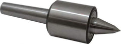 Riten - MT4 Taper Shank, 2-7/8" Head Diam 9,000 Lb Capacity Live Center - 5,500 Max RPM, 3-5/16" Head Length, 9/16" Point Diam, 2-1/16" Point Len, 1,700 Lb Max Workpc, Tracer Point - Exact Tool & Supply