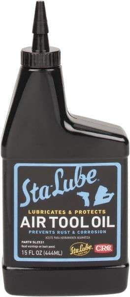 CRC - Bottle, ISO 22, Air Tool Oil - -20°F to 225° - Exact Tool & Supply