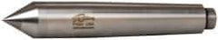 Riten - 0.7" Head Diam, Carbide-Tipped Steel Standard Point Half Dead Center - 2MT Morse Taper, 0.7" Point Diam, 4-3/16" OAL - Exact Tool & Supply