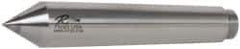 Riten - 1.231" Head Diam, Carbide-Tipped Steel Standard Point Solid Dead Center - 4MT Morse Taper, 1.231" Point Diam, 6-3/4" OAL - Exact Tool & Supply