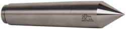 Riten - 1.748" Head Diam, Hardened Tool Steel Standard Point Solid Dead Center - 5MT Morse Taper, 1.748" Point Diam, 8-1/2" OAL - Exact Tool & Supply