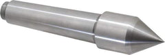 Riten - 1-1/4" Head Diam, Carbide-Tipped Steel Standard Point Solid Dead Center - 3MT Morse Taper, 1-1/4" Point Diam - Exact Tool & Supply