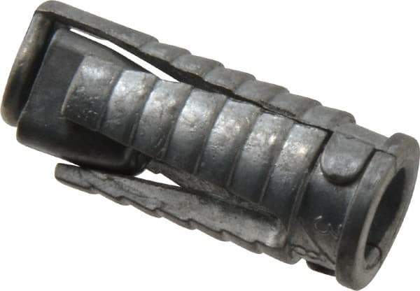 Made in USA - 11/16" Diam, 11/16" Drill, 1-3/4" OAL, Four Way Expansion Concrete Anchor - Grade 5 Alloy Steel, Zinc-Plated Finish, Hex Nut Head, Hex Drive - Exact Tool & Supply