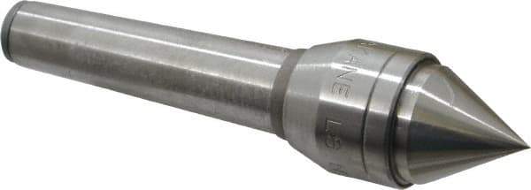 Value Collection - MT2 Taper Shank, 1.09" Head Diam Live Center - 0.945" Point Diam, 0.91" Point Len, 440 Lb Max Workpc, 4.73" OAL, Standard Point - Exact Tool & Supply