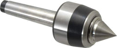 Royal Products - MT2 Taper Shank, 1-3/4" Head Diam 3,085 Lb Capacity Live Center - 6,000 Max RPM, 1.47" Head Length, 7/8" Point Diam, 1.01" Point Len, 725 Lb Max Workpc, 5-9/32" OAL, Standard Point - Exact Tool & Supply